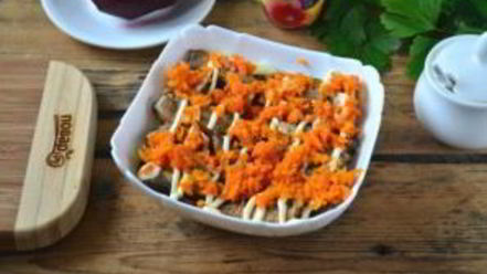 Рецепт салата шпроты под шубой