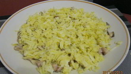 Рецепт сельди под шубой из помидор