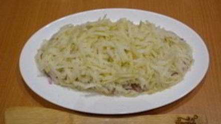 Рецепт селедки под шубой без яблок и яиц