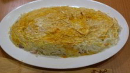 Рецепт селедки под шубой без яблок и яиц