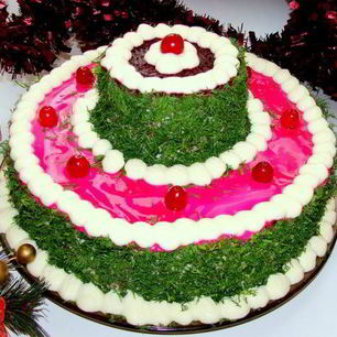 Рецепт Селедки под шубой Новогодняя