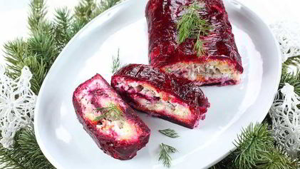 Рецепт Селедки под шубой рулетом