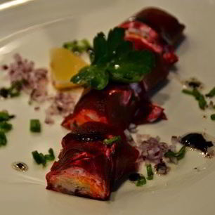 Рецепт Селедки под шубой с горчичным соусом