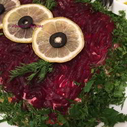 Рецепт Селедки под шубой с хлебом