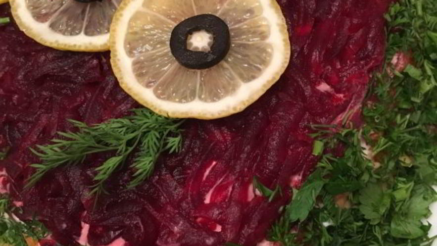 Рецепт селедки под шубой с хлебом