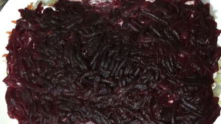 Рецепт селедки под шубой с хлебом