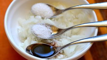 Рецепт селедки под шубой с яблоком