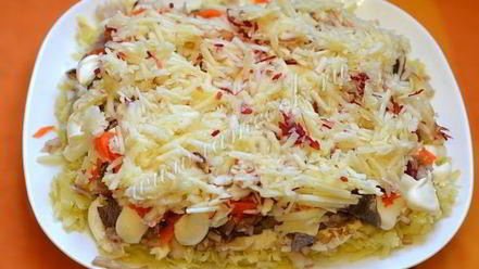 Рецепт селедки под шубой с яблоком