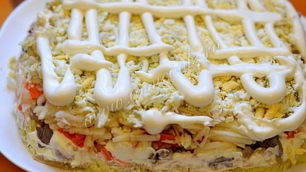 Рецепт селедки под шубой с яблоком