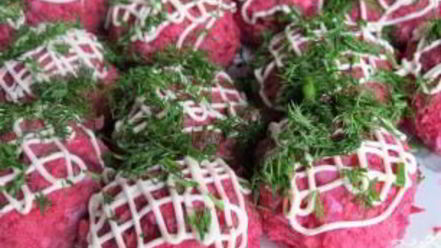 Рецепт селедки под шубой шариками