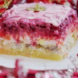 Рецепт Селедки под шубой в мультиварке