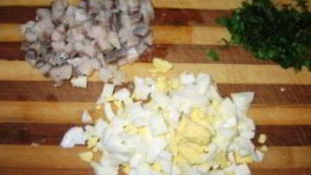 Рецепт селедки под шубой в тарталетках