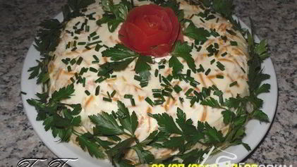 Рецепт Семги под шубой