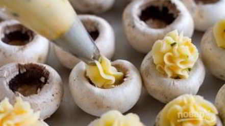 Рецепт шампиньонов под шубой