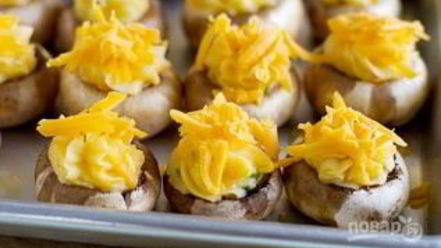 Рецепт шампиньонов под шубой