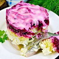 Рецепт Сочной сельди под шубой с яблоком