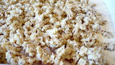 Рецепт запеченной рыбки под шубой из пармезана и хлебной крошки