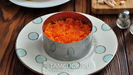 Рецепт салата рождество с копченой грудкой