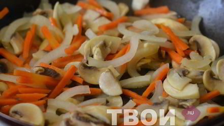 Рецепт салата с фасолью и грибами