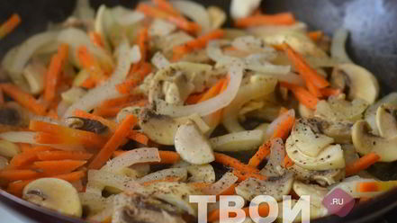 Рецепт салата с фасолью и грибами