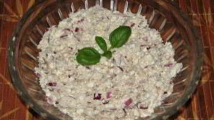 Рецепт салата с копченой скумбрией