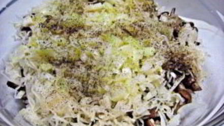 Рецепт салата с квашеной капустой