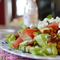 Салат Шаурма с курицей