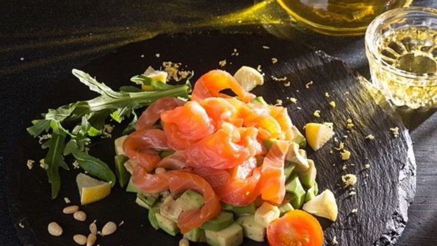 Рецепт салата тартар с красной рыбой