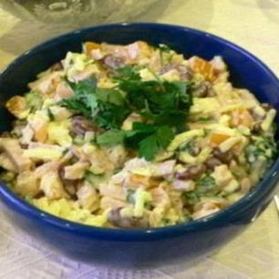 Рецепт Салата Татарского с сардинами и говядиной