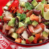 Рецепт Салата Техасского с чили и авокадо