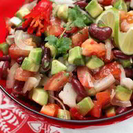 Рецепт Салата Техасского с чили и авокадо