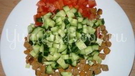Рецепт салата тройная свежесть