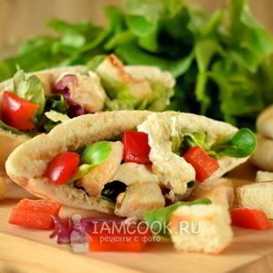 Рецепт Конвертиков Цезарь