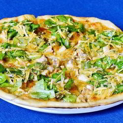 Рецепт Пиццы Цезарь в духовке на дрожжевом тесте