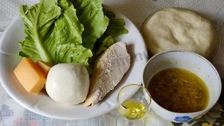 Рецепт пиццы цезарь в духовке на дрожжевом тесте