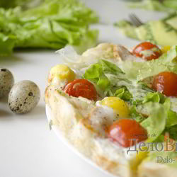 Рецепт Пиццы Цезарь