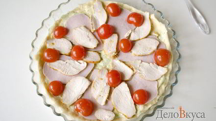 Рецепт пиццы цезарь