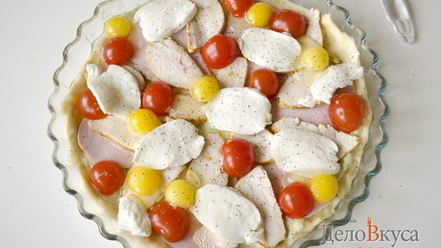 Рецепт пиццы цезарь