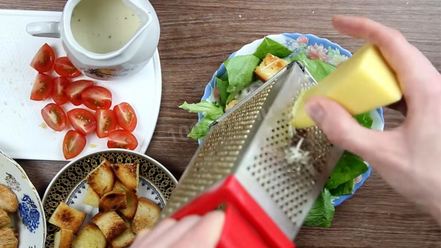 Рецепт салата цезарь классический с курицей
