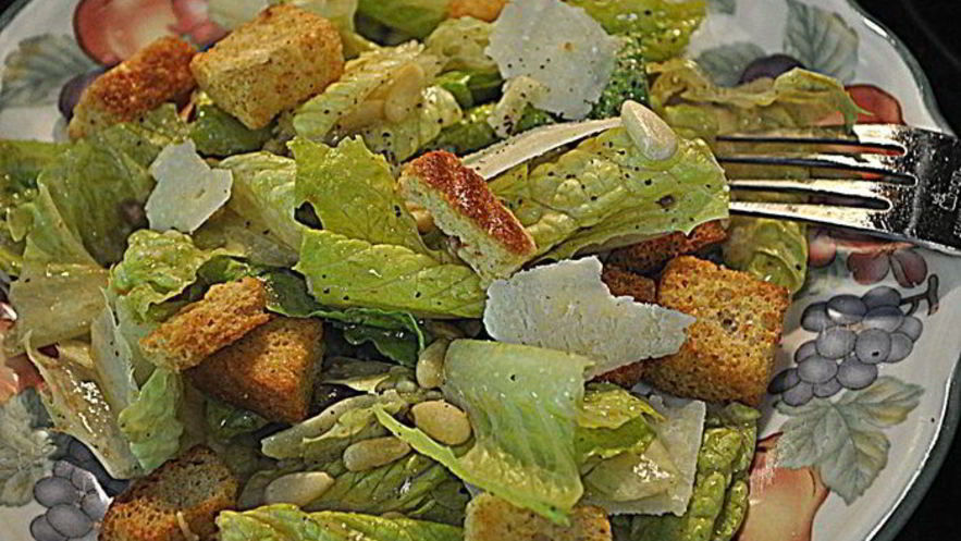 Рецепт салата цезарь по-итальянски