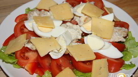 Рецепт салата цезарь премиум