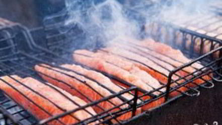 Рецепт салата цезарь с красной рыбой