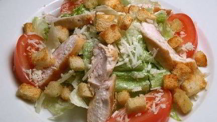 Рецепт Салата Цезарь с куриной грудкой