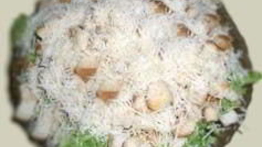 Рецепт салата цезарь с курицей и домашними сухариками