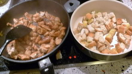 Рецепт салата цезарь с курицей и пармезаном