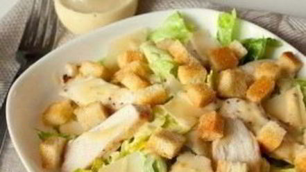Рецепт салата цезарь с курицей с майонезом