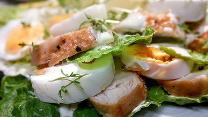 Рецепт Салата Цезарь с курицей