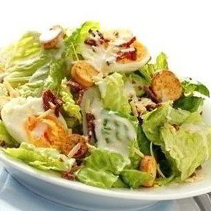 Рецепт Салата Цезарь с палтусом