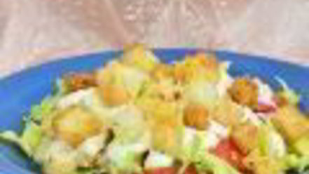 Рецепт салата цезарь с пекинской капустой