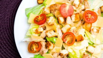 Рецепт Салата Цезарь с соусом